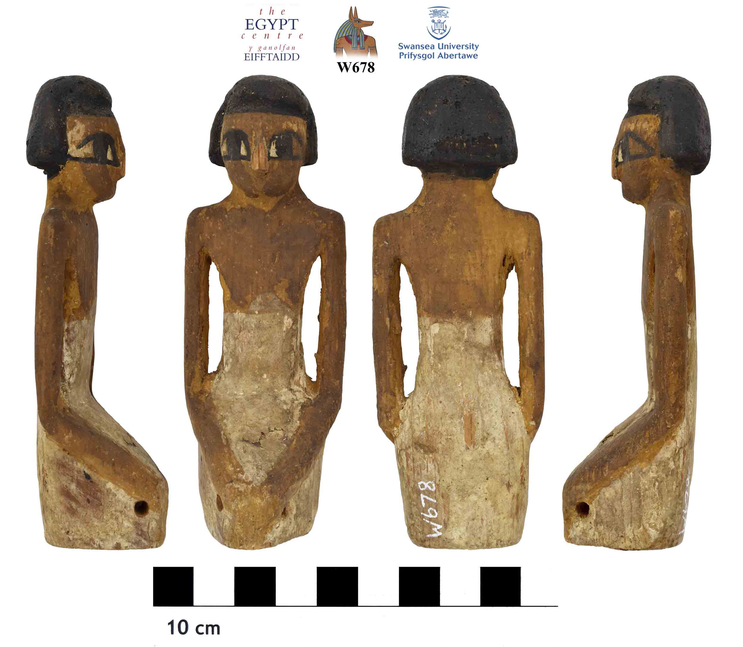 Image for: Wooden funerary figure